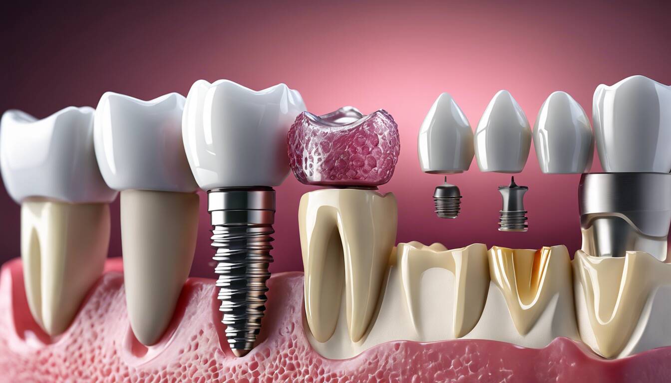 Dental implants and materials
